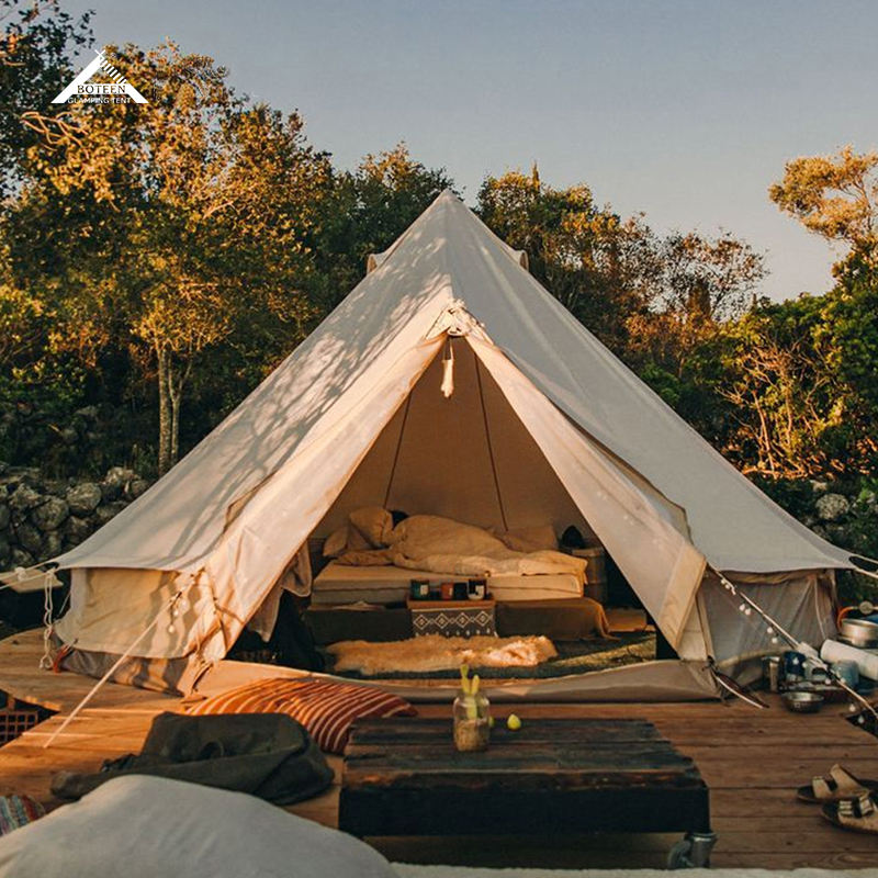 Outdoor Yurt Camping - خيمة قطنية خارجية بدون عمود مركزي،