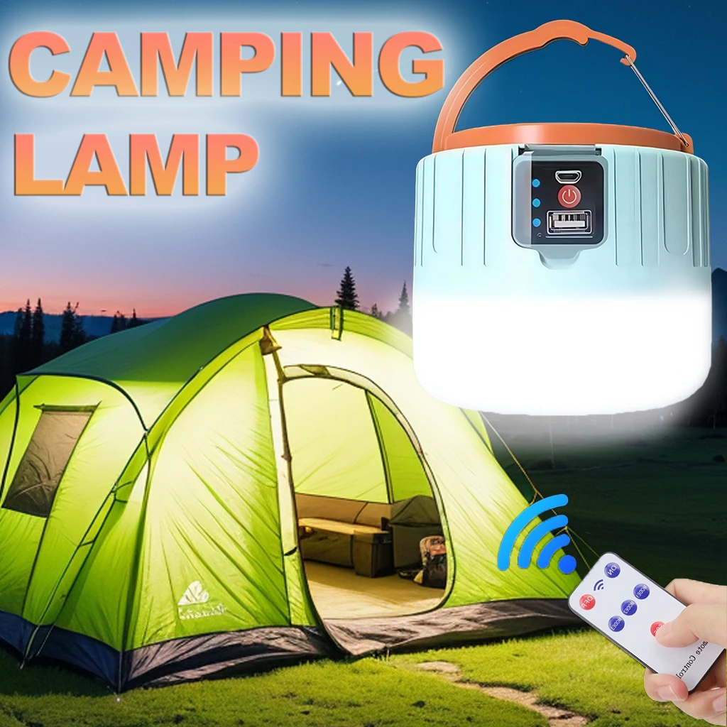 Outdoor Camping And Fishing - فانوس التخييم بالطاقة الشمسية القابل لإعادة