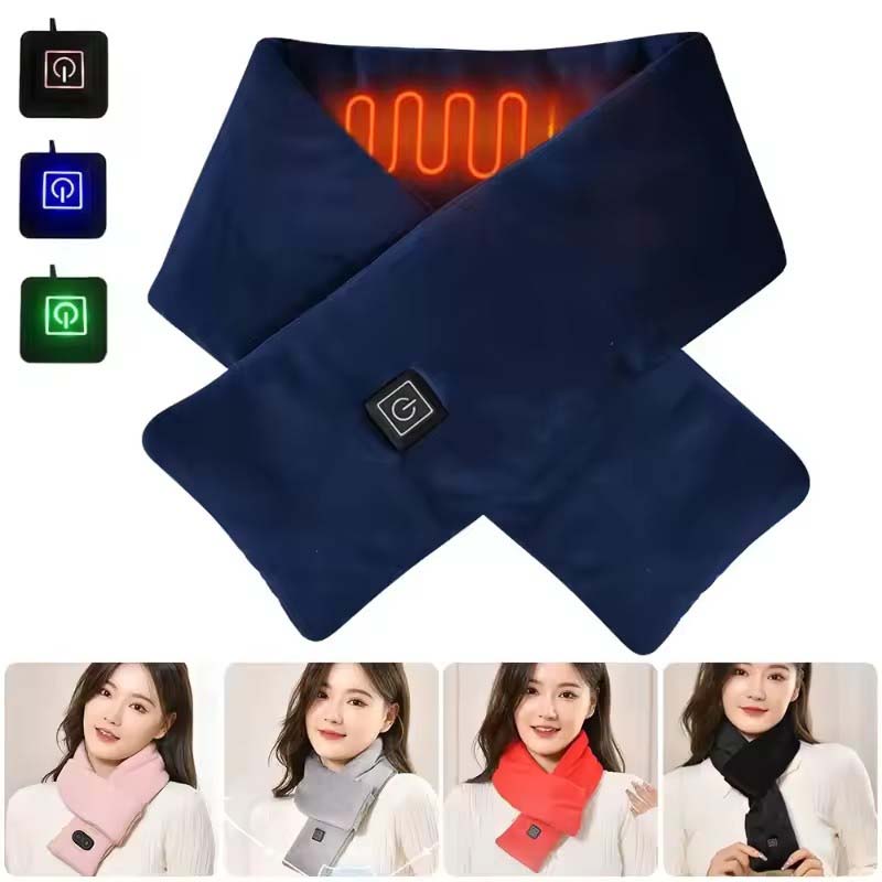 Outdoor Camping In Winter - USB النساء الرجال التدفئة وشاح درجة