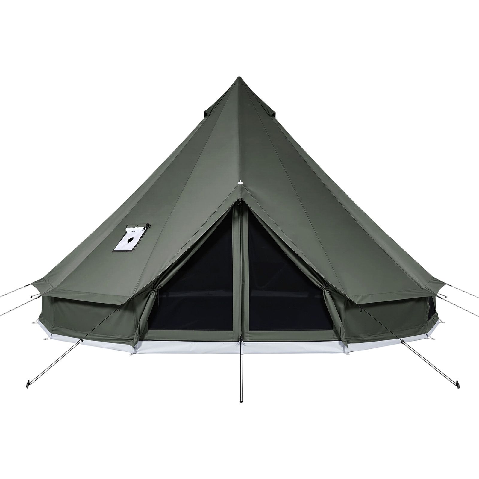 Outdoor Yurt Camping - خيمة كانفاس على شكل جرس، خيمة