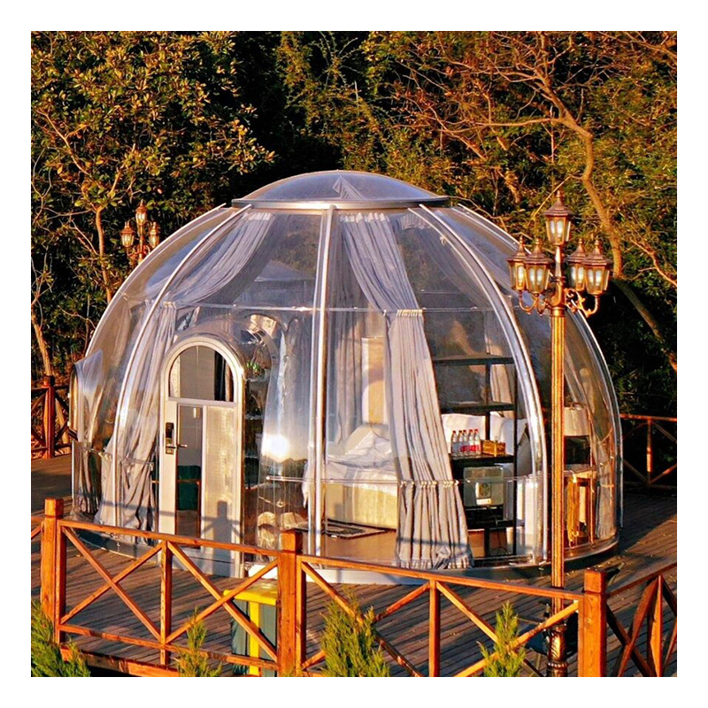 Outdoor Camping Venues - خيمة شفافة قابلة للنفخ لمشاهدة النجوم،