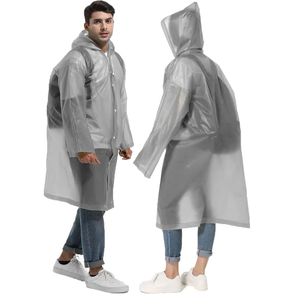 Camping Rain Poncho - ﻿ معطف مطر خفيف الوزن قابل