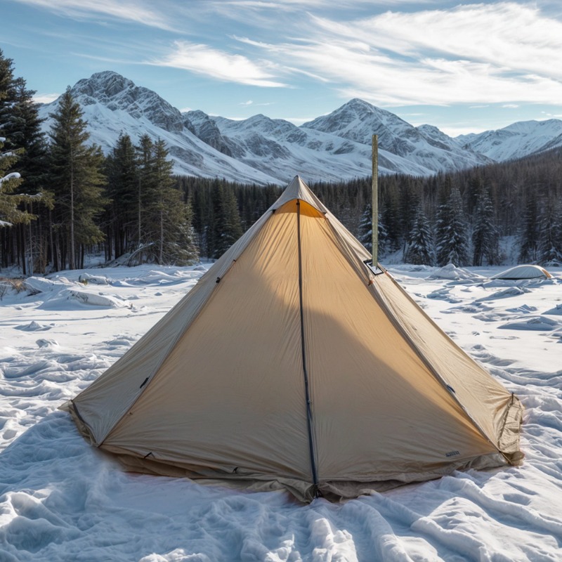 خيمة تخييم هرمية خفيفة الوزن ل - مراجعة Outdoor Camping Solo وسعره