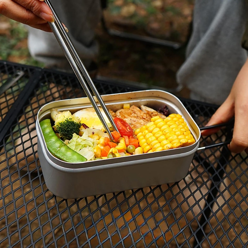 أدوات طهي خفيفة الوزن للتخييم، - مراجعة Camp Cooking Set وسعره