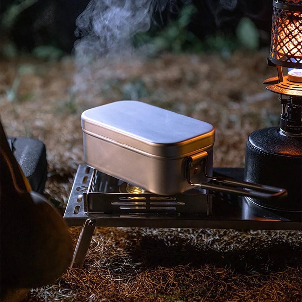 أدوات طهي خفيفة الوزن للتخييم، - مراجعة Camp Cooking Set وسعره