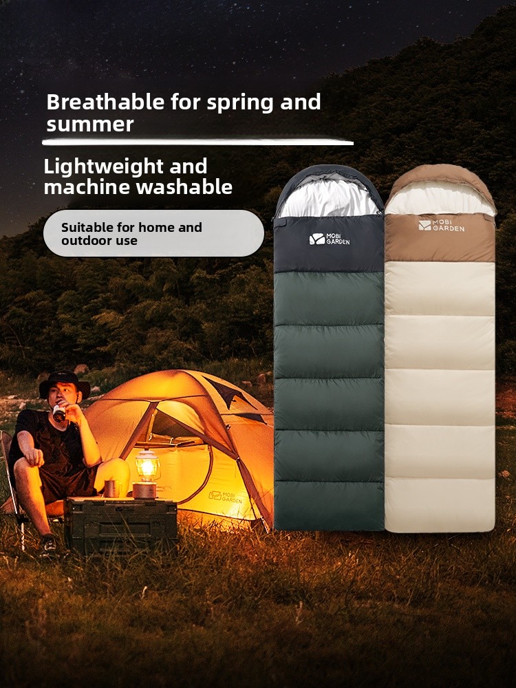 كيس نوم محمول سميك للاستخدام ا - مراجعة Outdoor Camping Solo وسعره