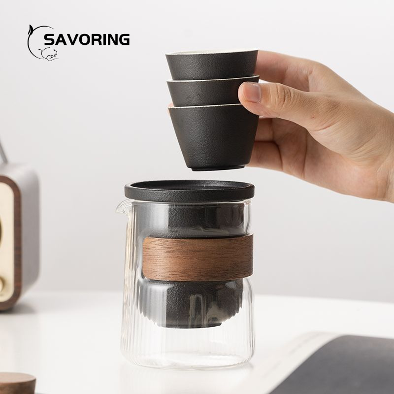 بسيطة الصينية طقم شاي سيراميك  - مراجعة Camp Cooking Set وسعره