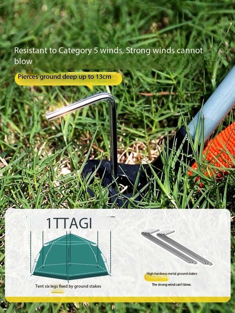 خيمة تخييم لشخص 6-8 أشخاص مقاو - مراجعة Outdoor Camping Automatic Quick Opening Tent وسعره