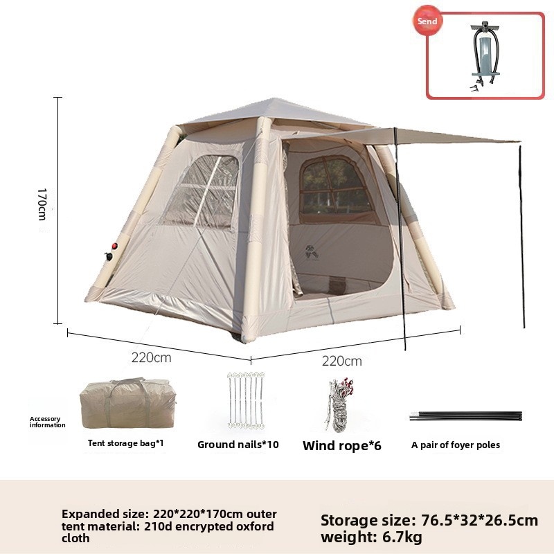 5 ㎡   خيمة فاخرة للاستخدام الخ - مراجعة Outdoor Camping Furniture وسعره