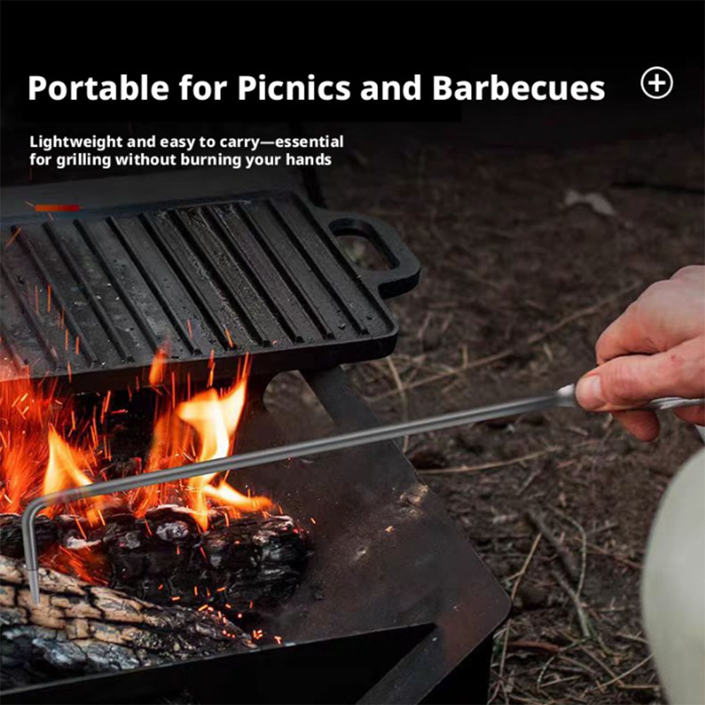أداة متعددة الوظائف لتقليب الف - مراجعة Outdoor Camping Fireplace وسعره
