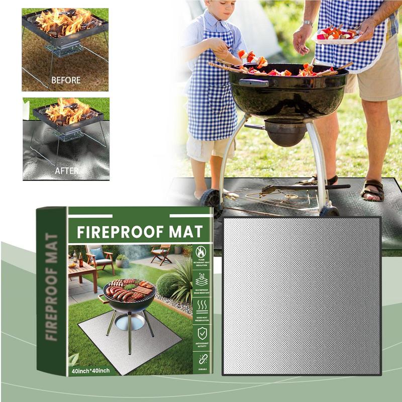 التخييم شواء حصيرة في الهواء ا - مراجعة Outdoor Camping Fireplace وسعره