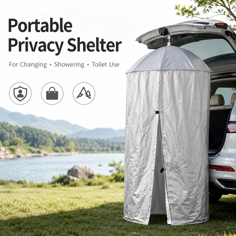 خيمة استحمام وتغيير ملابس محمو - مراجعة Outdoor Camping Automatic Quick Opening Tent وسعره