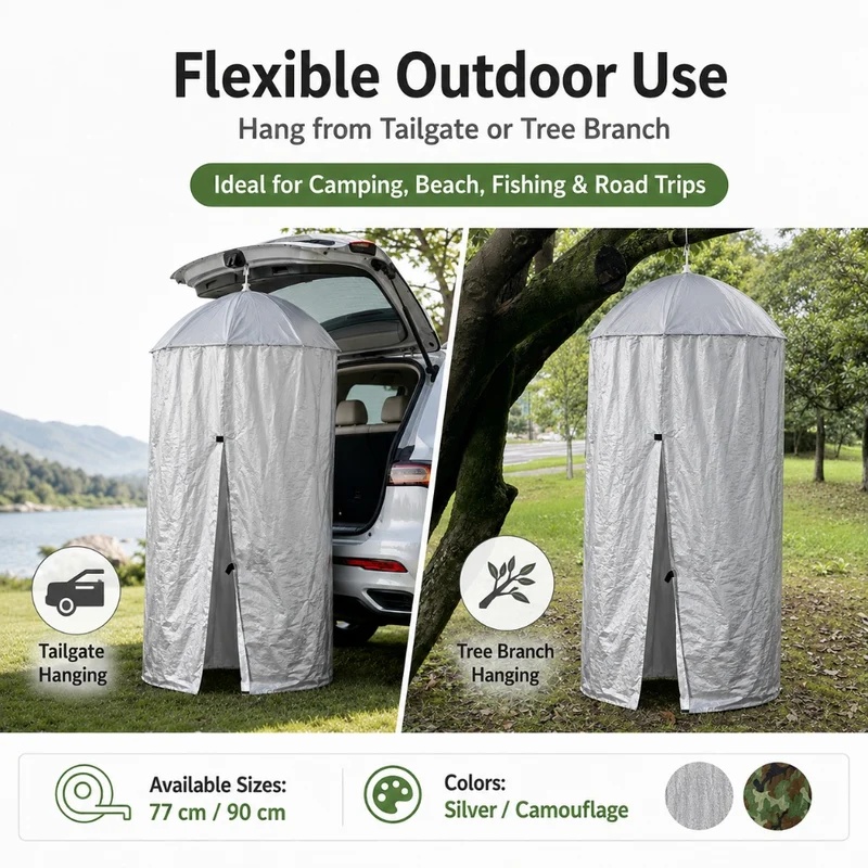 خيمة استحمام وتغيير ملابس محمو - مراجعة Outdoor Camping Automatic Quick Opening Tent وسعره