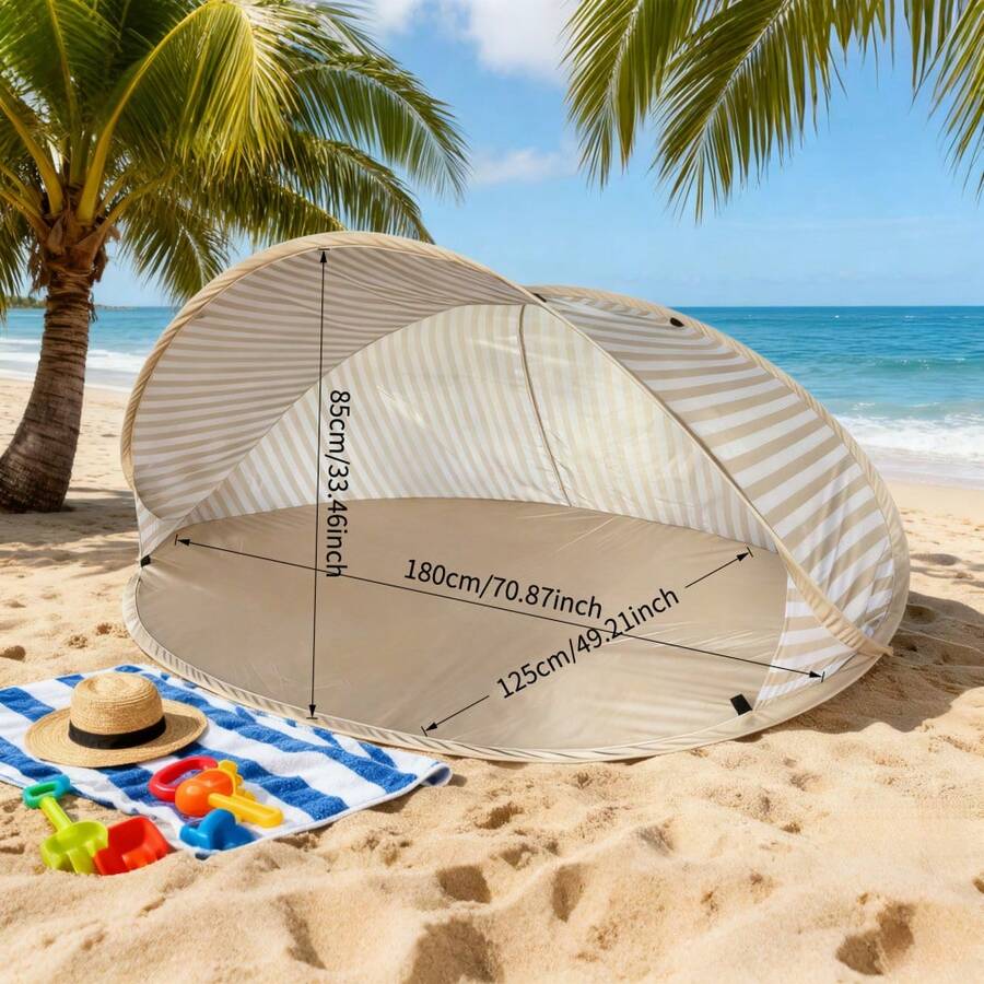 خيمة شاطئية لشخصين تُفتح في ثا - مراجعة Outdoor Camping Automatic Quick Opening Tent وسعره