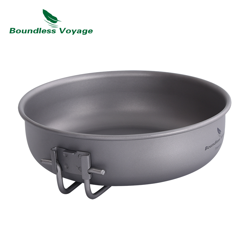 مقلاة خفيفة للغاية من التيتاني - مراجعة Camp Cooking Set وسعره