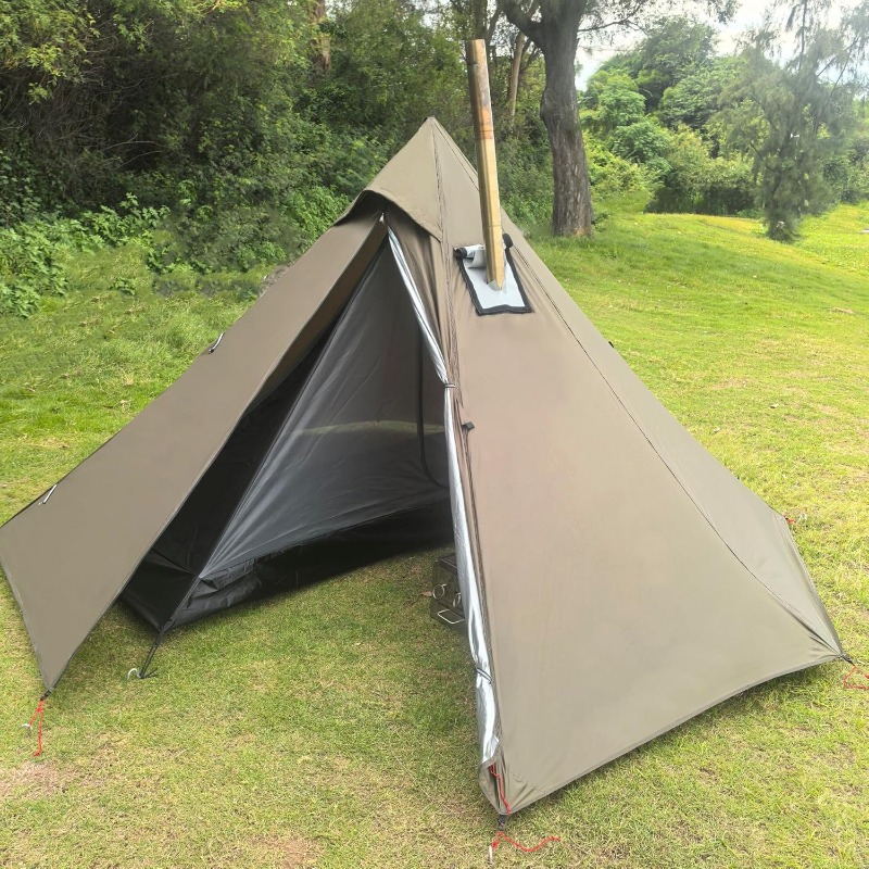 خيمة تخييم هرمية خفيفة الوزن ل - مراجعة Outdoor Camping Solo وسعره