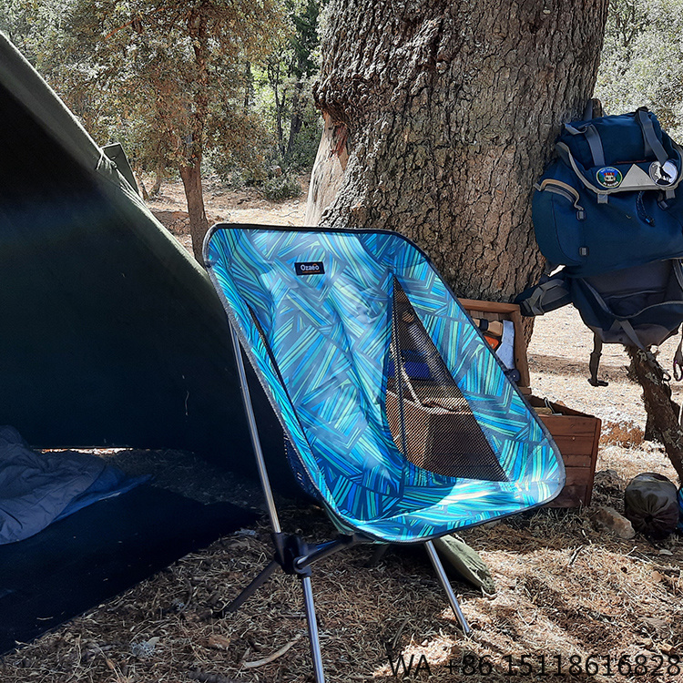 كرسي تخييم محمول قابل للطي خفي - مراجعة Outdoor Camping And Fishing وسعره