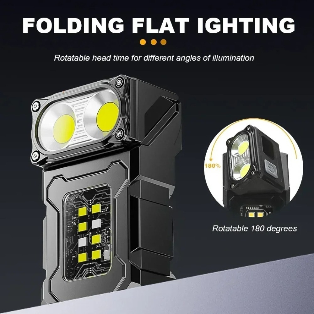 مصباح يدوي LED صغير قابل لإعاد - مراجعة Outdoor Camping And Fishing وسعره