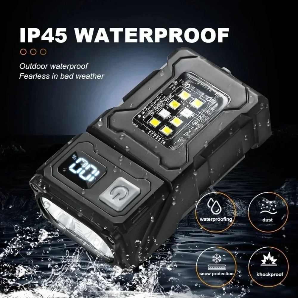 مصباح يدوي LED صغير قابل لإعاد - مراجعة Outdoor Camping And Fishing وسعره
