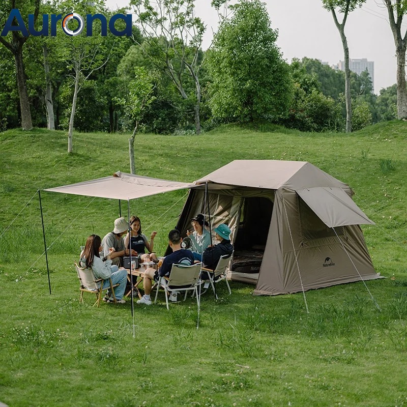 【للاستخدام الخارجي】خيمة ناتشره - مراجعة Outdoor Camping Automatic Quick Opening Tent وسعره