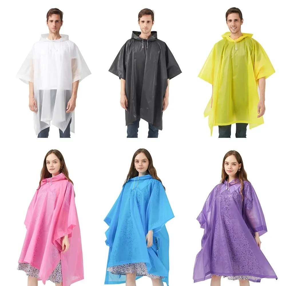 معطف مطر متعدد الوظائف للرجال  - مراجعة Camping Rain Poncho وسعره
