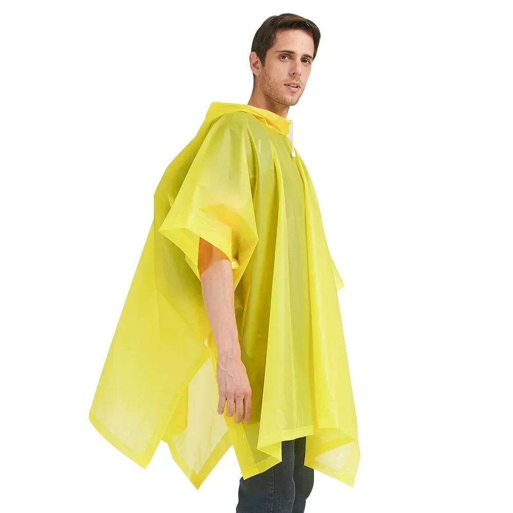 معطف مطر متعدد الوظائف للرجال  - مراجعة Camping Rain Poncho وسعره