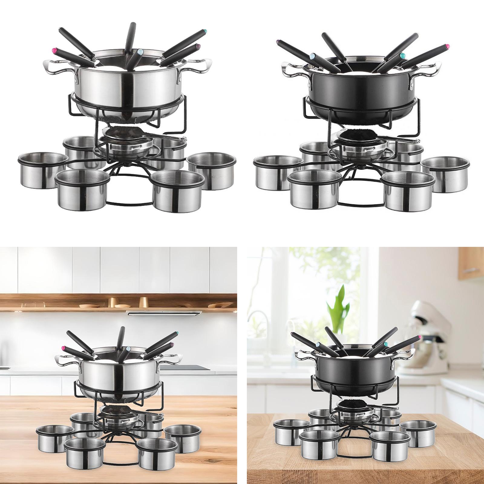 طقم وعاء الفوندو مع موقد طهي م - مراجعة Camp Cooking Set وسعره
