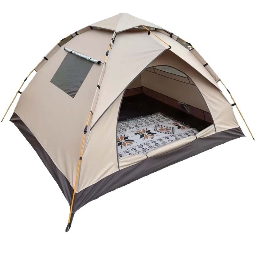 خيمة تخييم مقاومة للماء تتسع ل - مراجعة Outdoor Camping Automatic Quick Opening Tent وسعره