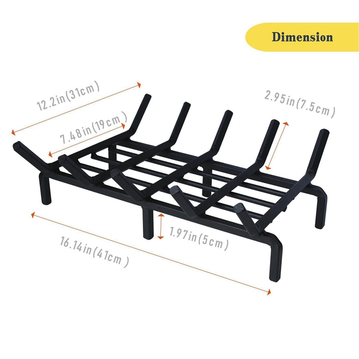 شبكة سجل الموقد الجديدة - حامل - مراجعة Outdoor Camping Fireplace وسعره
