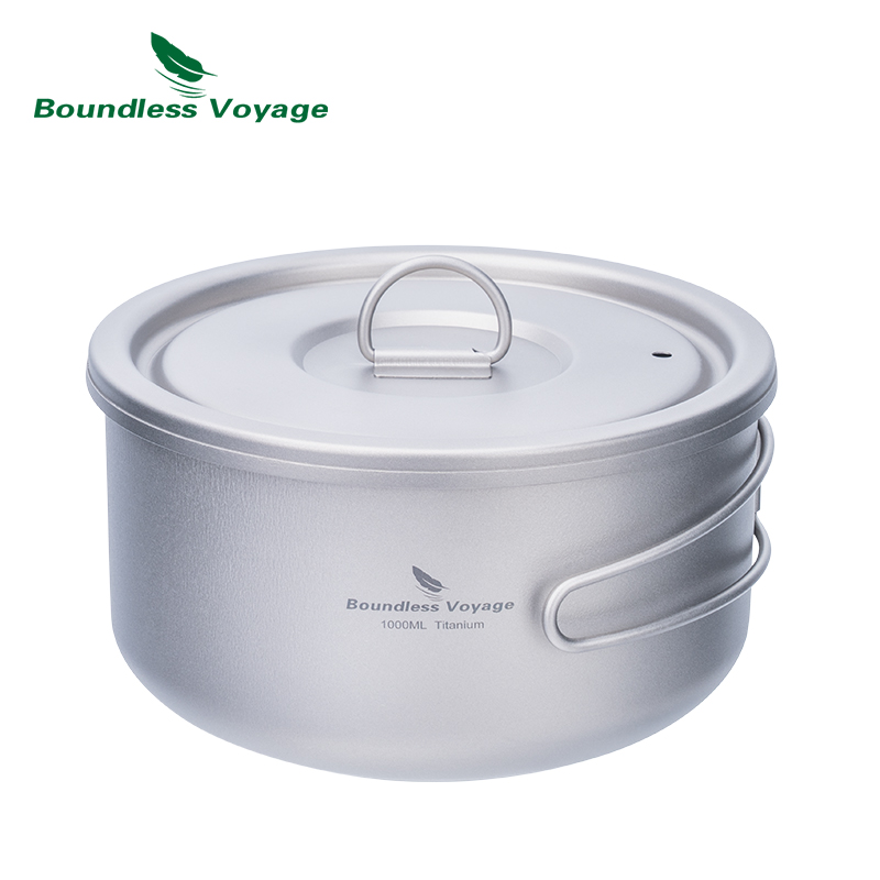 وعاء تخييم من التيتانيوم بدون  - مراجعة Camp Cooking Set وسعره