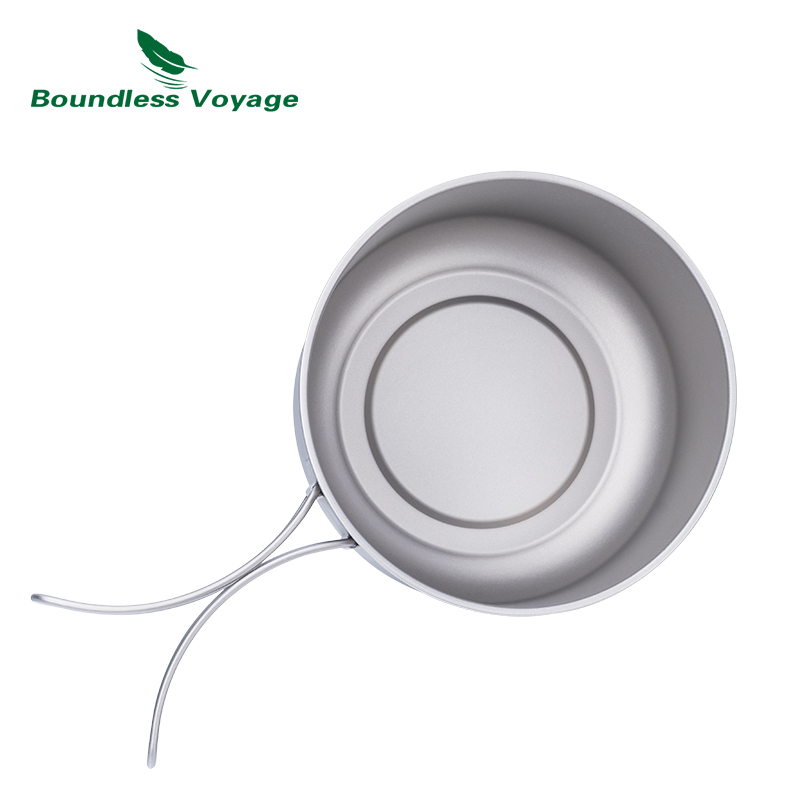وعاء تخييم من التيتانيوم بدون  - مراجعة Camp Cooking Set وسعره