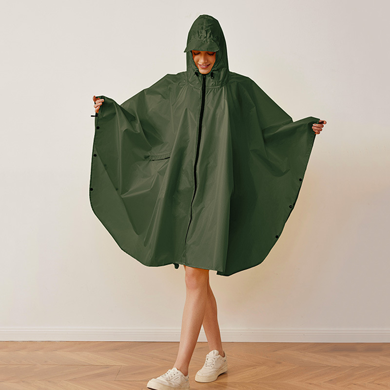 المرأة تنفس معطف واق من المطر  - مراجعة Camping Rain Poncho وسعره