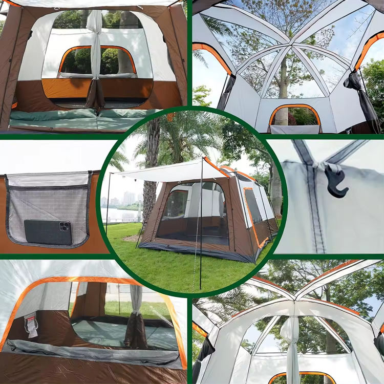 خيمة تخييم فاخرة كبيرة، غرفتي  - مراجعة Outdoor Camping Furniture وسعره