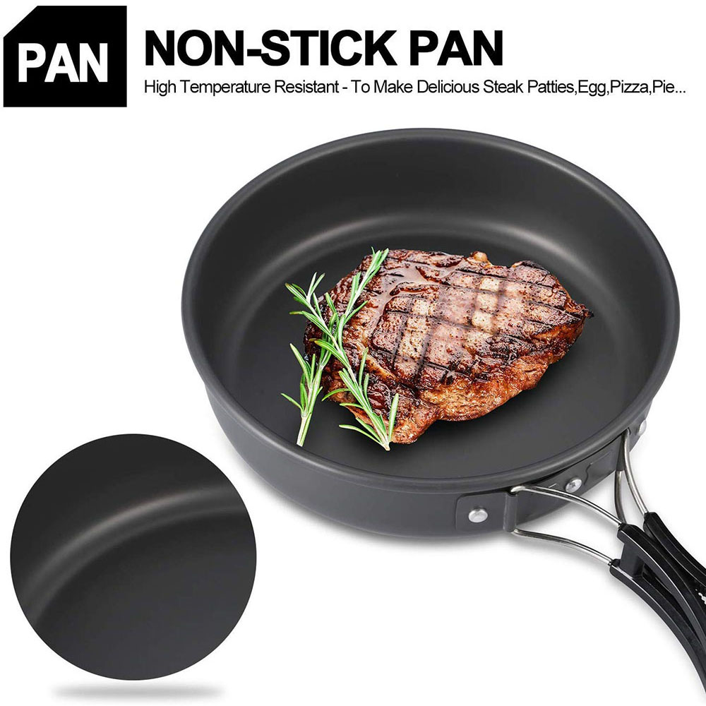 مجموعة أدوات الطهي للتخييم الخ - مراجعة Camp Cooking Set وسعره