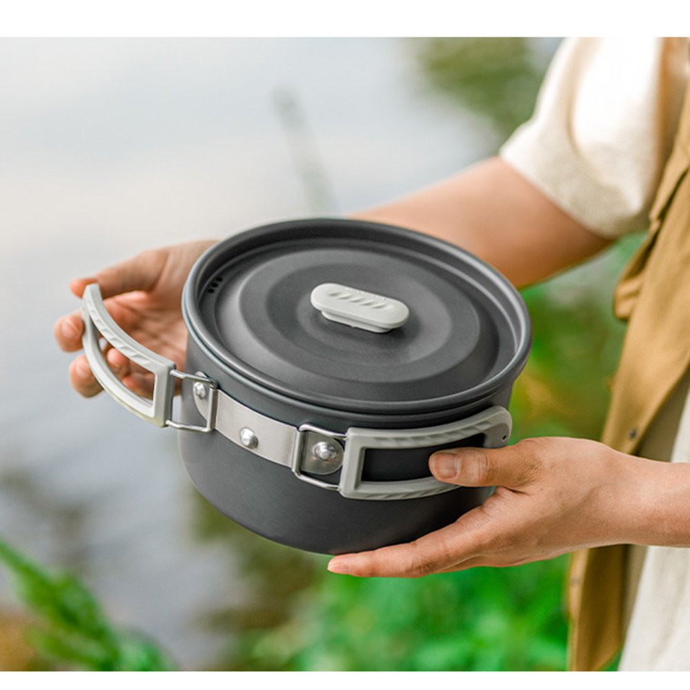 مجموعة أواني خارجية من Natureh - مراجعة Camp Cooking Set وسعره