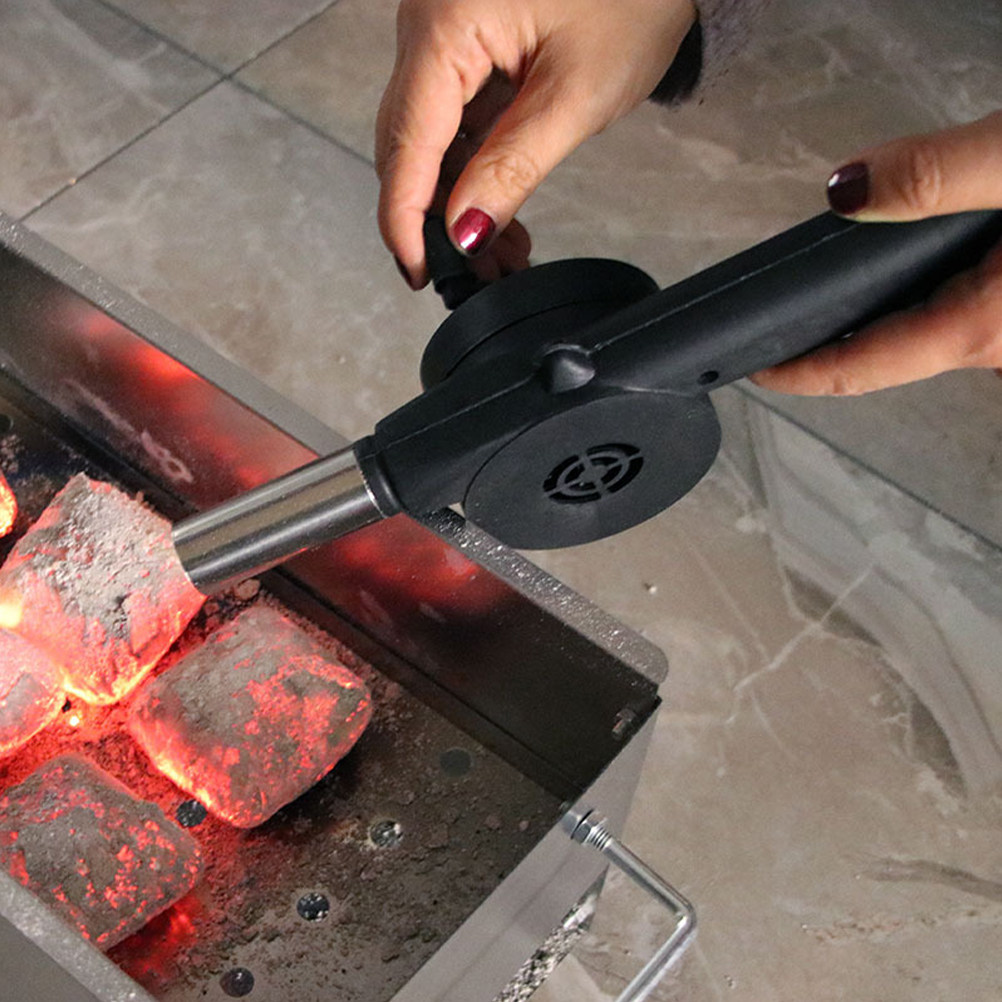 3 قطع منفاخ هواء يدوي محمول لل - مراجعة Outdoor Camping Fireplace وسعره