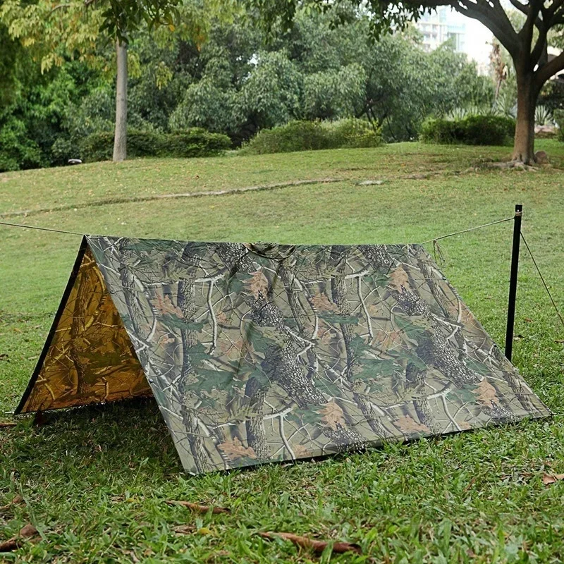 3 في 1 معطف واق من المطر متعدد - مراجعة Camping Rain Poncho وسعره