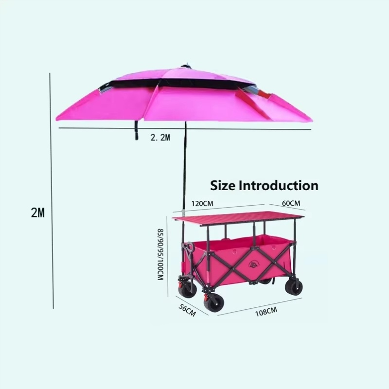 عربة قابلة للطي عالية الجودة س - مراجعة Outdoor Camping Furniture وسعره